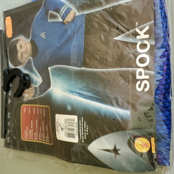New Star Trek Mr. Spock Kids costume n- Medium - Picture 1 of 4